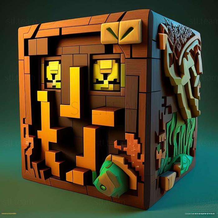 3D model Minecraft Story Mode  Season 2 game (STL)